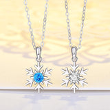 Simple Snowflake Pendant Necklace For Women Light – Jewelry Gift Ideas — 1