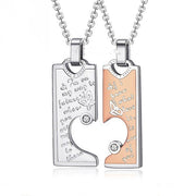 Exclusive For Your Necklace Fine Steel Lover Pair – Jewelry Gift Ideas — 2