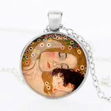 The Kiss Starry Night Sunflower Glass Necklace – Jewelry Gift Ideas — 10