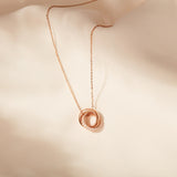 S925 Sterling Silver Interlocking Necklace – Jewelry Gift Ideas — 2