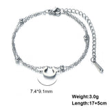 Cut Titanium Steel Double-layer Chain 26 Letters – Jewelry Gift Ideas — 20