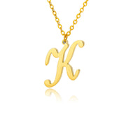 Stainless Steel 26 English Letter Necklace – Jewelry Gift Ideas — 18