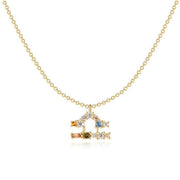 Twelve Constellations Colorful Zirconium Pendant – Jewelry Gift Ideas — 2