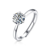 V-shaped Simulation Moissanite Diamond Ring – Jewelry Gift Ideas — 4