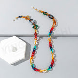 Colorful Mixed Acrylic Halter Glasses Cord – Special Occasion Gifts — 16