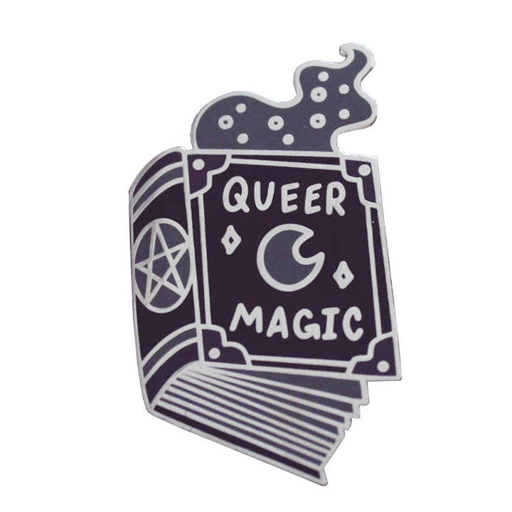 Magic Brooch Shadow Book Badge Gothic Art Accessories – Stylish Gifts — 1
