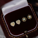 Silver All Over Sterling Silver Gold Plated Earrings – Everyday Gifts — 5