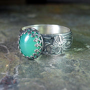Fashion Vintage Lace Gemstone Ring – Stylish Gifts — 4