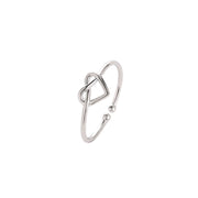 Hollow love ring – Gifts for Couples — 8