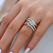 Rose Gold Separated Ring – Thoughtful Gifts — 1