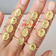 Fashion Personality December Flower Ring – Stylish Gifts — 16