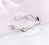 Hollow Fine Edged Geometric Ring – Stylish Gifts — 4