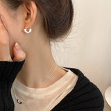 925 Sterling Silver Needle Pearl Stud Earrings Women's – Gifts for Her — 12