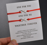 Wish card couple bracelets – Gifts for Couples — 5