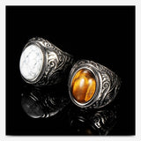 Men's Fashion Simple Personality Set Turquoise Ring – Stylish Gifts — 1