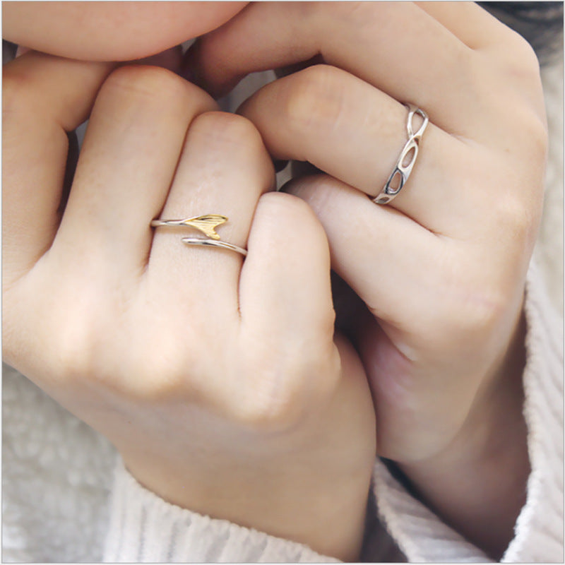 Women's Simple Index Finger Tail Ring – Gifts for Her — 1