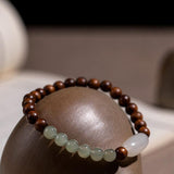 Nanmu Hand String Hetian Jade Bracelet Men's – Stylish Gifts — 3