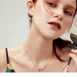 Forest Series Butterfly Flower Earrings – Small Gift Ideas — 5