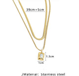 European And American Simple Double-layer Twin – Jewelry Gift Ideas — 7