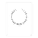 Simple zircon bracelet – Jewelry Gift Ideas — 7