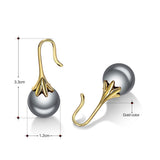 European And American Fashion Grey Pearl Earrings – Stylish Gifts — 4
