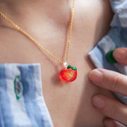 Handmade Zodiac Pendant Peach Blossom Necklace – Jewelry Gift Ideas — 7