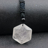 Natural Obsidian Hexawn Star Necklace Pendant – Jewelry Gift Ideas — 10