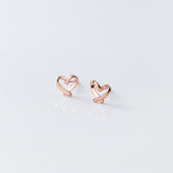 Simple Hollow Out Heart Form Is Sweet Earring – Jewelry Gift Ideas — 6