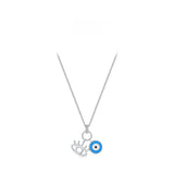 Devil's Eye Clavicle Chain Necklace Suit – Jewelry Gift Ideas — 6