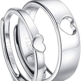 Women's Korean-style Simple Hollowed Heart Shape Ring – Stylish Gifts — 5