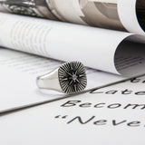 Compass titanium steel ring – Gift Ideas — 3