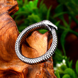 Snake Shaped Retro Domineering Animal Ring – Stylish Gifts — 3