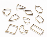 Assorted Geometric Frames For DIY Pendant – Jewelry Gift Ideas — 3