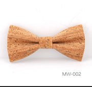 Men's casual party cork bow tie – Gifts for Him — 14