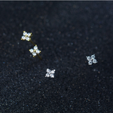 S925 silver flower earrings – Special Occasion Gifts — 3
