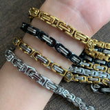 Stainless steel chain necklace – Jewelry Gift Ideas — 4