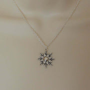 Moon Pendant Vintage Good Friend Couple Necklace – Jewelry Gift Ideas — 4