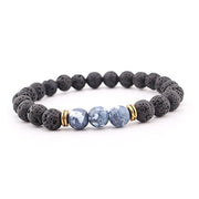 Volcanic stone tiger eye bracelet – Jewelry Gift Ideas — 5