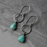 Long Minimalist Retro Turquoise Exaggerating Unique – Everyday Gifts — 4