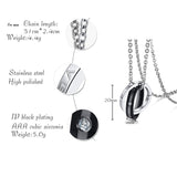 Stainless steel couple necklace – Jewelry Gift Ideas — 3