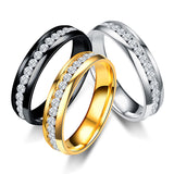 Single Row Stainless Steel Ring With Inner – Holiday Gift Ideas — 2