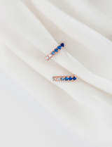 Stud earrings gradient blue diamond earrings – Useful Gifts — 4