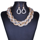 Exaggerated Big Choker Vintage Chunky Statement – Jewelry Gift Ideas — 7