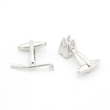 Dentist's Tools Dental Mirror Cufflinks Fun – Gifts for Couples — 1