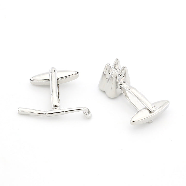 Dentist's Tools Dental Mirror Cufflinks Fun – Gifts for Couples — 1
