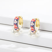 Alloy Printed Handmade Earrings Women's Creative – Gifts for Her — 8