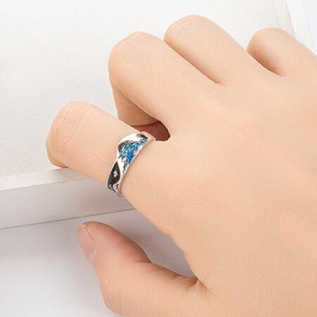 Bird And Fish Couple Ring Male And Female Ring Pair – Gifts for Her — 2
