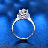 Women's Simulation Simple Couple Moissanite Ring – Gifts for Her — 5