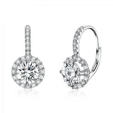 European And American Fashion Platinum-Plated Earrings – Stylish Gifts — 1