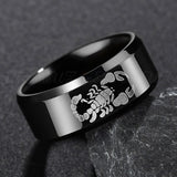 Scorpion Marking Titanium Steel Ring Men's Ring – Gifts for Him — 1
